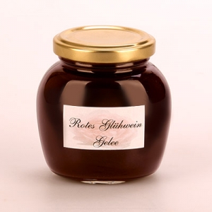 Rotes Glühwein Gelee