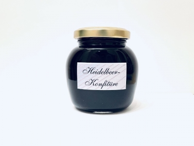 Heidelbeeren-Konfitüre